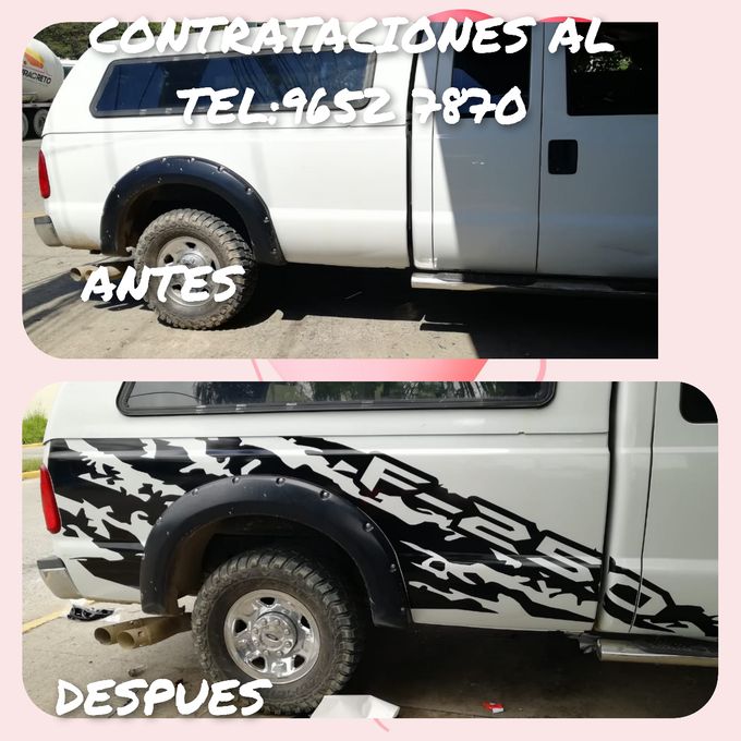 tenemos franjas laterales llamanos al 9652 7870